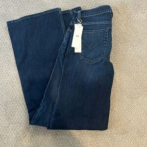 NWT Hudson Piper Wide Jeans Size 27, Mid-Rise